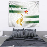 Zimbabwe Rugby The Champions 2025 Tapestry The Gold Sables Version - Wonder Print Shop