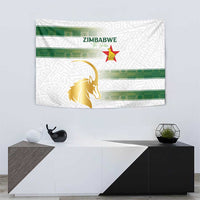 Zimbabwe Rugby The Champions 2025 Tapestry The Gold Sables Version - Wonder Print Shop