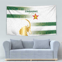 Zimbabwe Rugby The Champions 2025 Tapestry The Gold Sables Version - Wonder Print Shop
