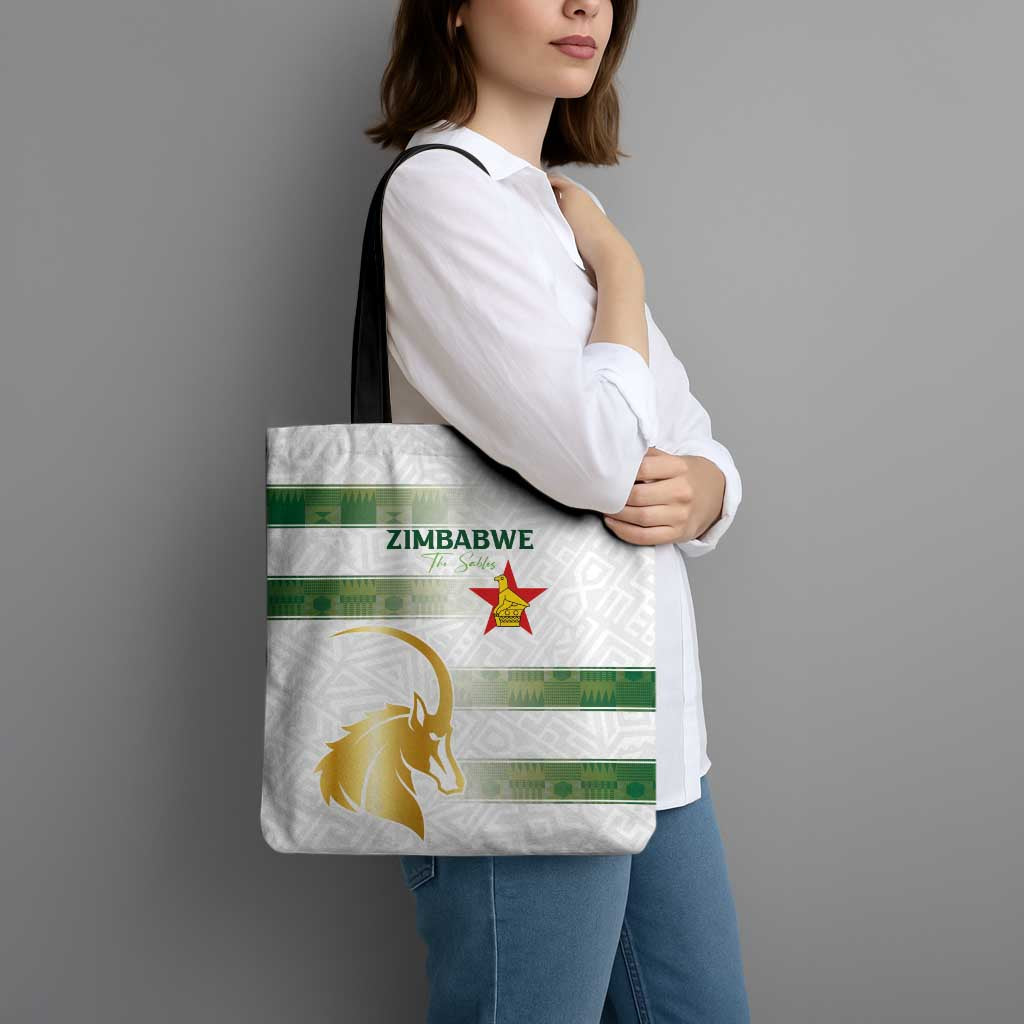 Zimbabwe Rugby The Champions 2025 Tote Bag The Gold Sables Version - Wonder Print Shop