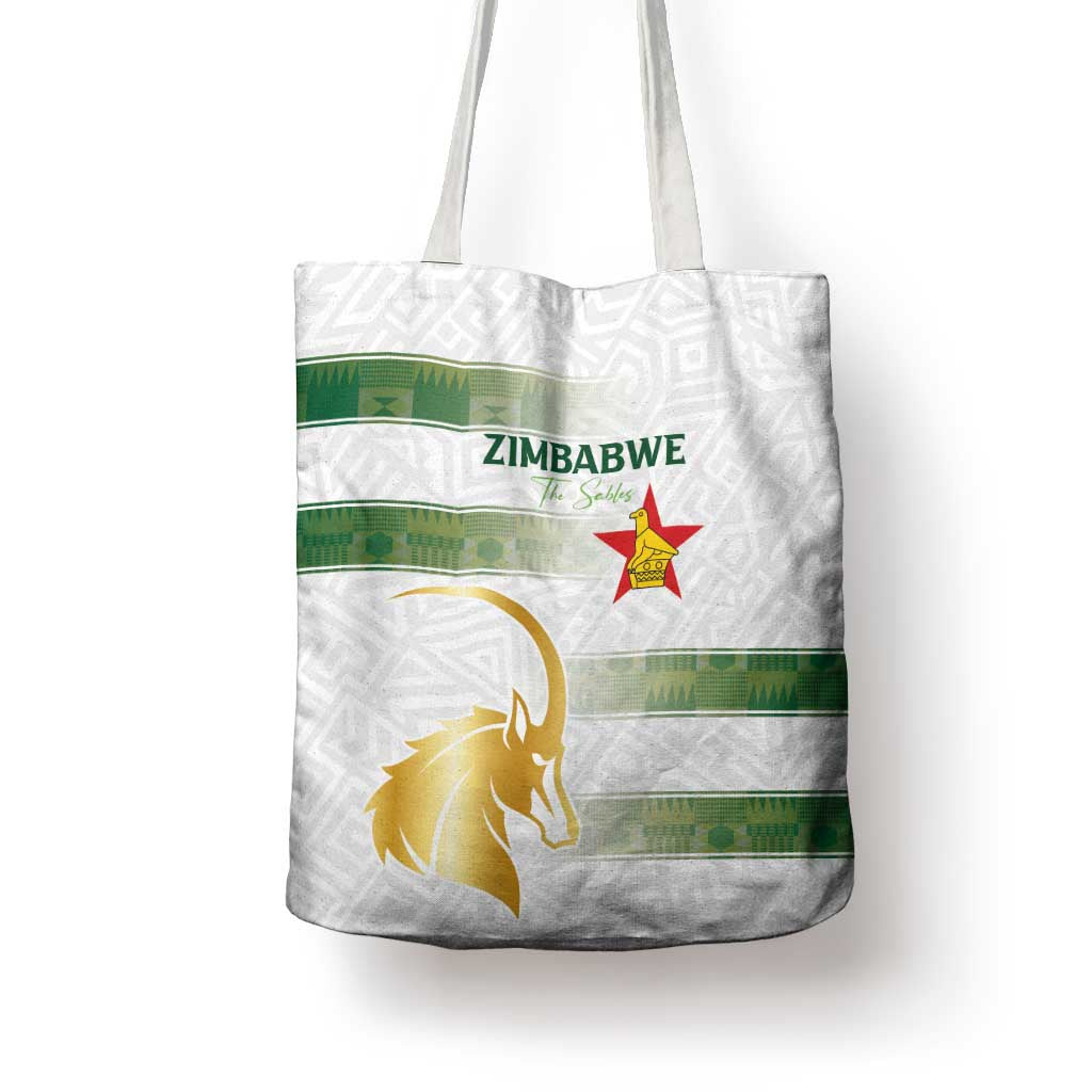 Zimbabwe Rugby The Champions 2025 Tote Bag The Gold Sables Version - Wonder Print Shop