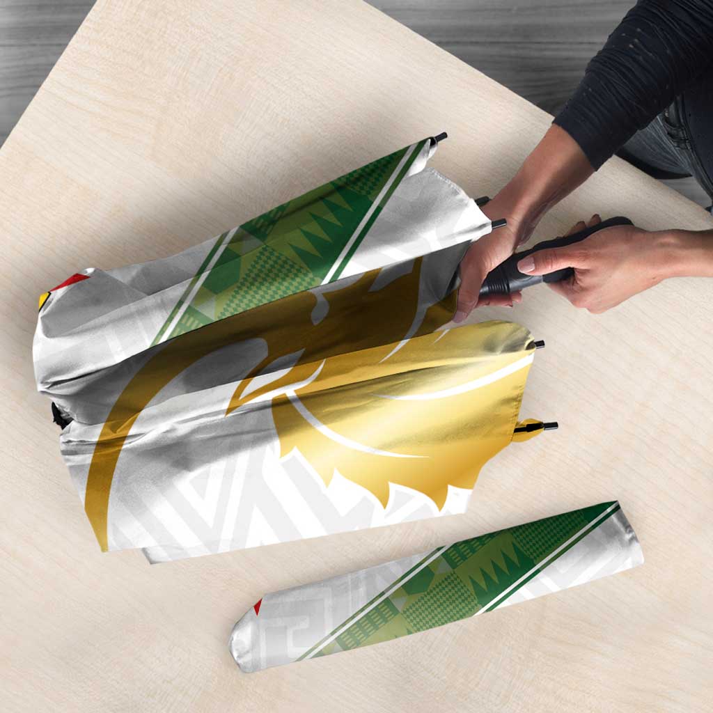 Zimbabwe Rugby The Champions 2025 Umbrella The Gold Sables Version - Wonder Print Shop