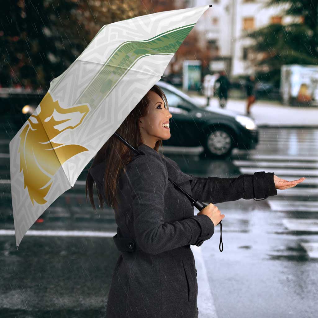 Zimbabwe Rugby The Champions 2025 Umbrella The Gold Sables Version - Wonder Print Shop