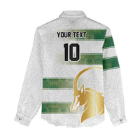Custom Zimbabwe Rugby The Champions 2025 Women Casual Shirt The Gold Sables Version - Wonder Print Shop