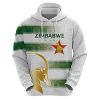 Custom Zimbabwe Rugby The Champions 2025 Zip Hoodie The Gold Sables Version - Wonder Print Shop
