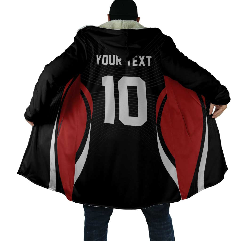 Custom Japan Volleyball Cloak Sporty Style Black Color