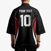 Custom Japan Volleyball Kimono Sporty Style Black Color