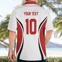Custom Japan Volleyball Hawaiian Shirt Sporty Style White Color