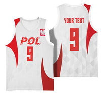 Custom Poland Volleyball Basketball Jersey Sporty Wings Style