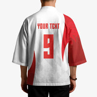 Custom Poland Volleyball Kimono Sporty Wings Style