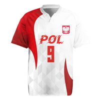 Custom Poland Volleyball Rugby Jersey Sporty Wings Style