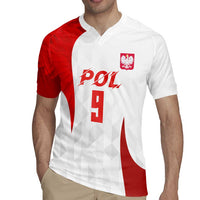 Custom Poland Volleyball Rugby Jersey Sporty Wings Style