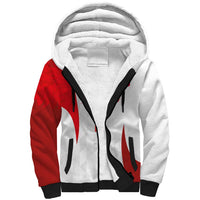 Custom Poland Volleyball Sherpa Hoodie Sporty Wings Style