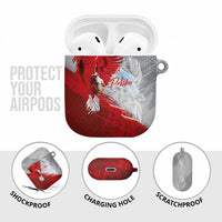 Poland Eagle and Winged Hussar AirPods Case Grunge Sporty Style
