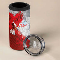 Poland Eagle and Winged Hussar 4 in 1 Can Cooler Tumbler Grunge Sporty Style