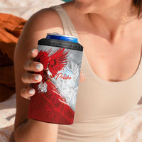 Poland Eagle and Winged Hussar 4 in 1 Can Cooler Tumbler Grunge Sporty Style