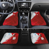 Poland Eagle and Winged Hussar Car Mats Grunge Sporty Style