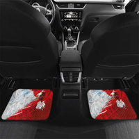 Poland Eagle and Winged Hussar Car Mats Grunge Sporty Style