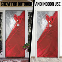 Poland Eagle and Winged Hussar Door Cover Grunge Sporty Style