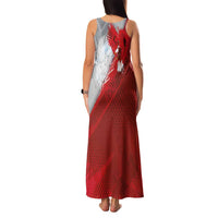 Poland Eagle and Winged Hussar Family Matching Tank Maxi Dress and Hawaiian Shirt Grunge Sporty Style