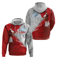 Poland Eagle and Winged Hussar Hoodie Grunge Sporty Style