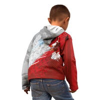 Poland Eagle and Winged Hussar Kid Hoodie Grunge Sporty Style