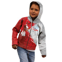 Poland Eagle and Winged Hussar Kid Hoodie Grunge Sporty Style