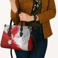 Poland Eagle and Winged Hussar Leather Bag Grunge Sporty Style