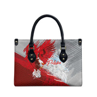 Poland Eagle and Winged Hussar Leather Bag Grunge Sporty Style