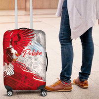 Poland Eagle and Winged Hussar Luggage Cover Grunge Sporty Style