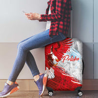 Poland Eagle and Winged Hussar Luggage Cover Grunge Sporty Style