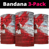Poland Eagle and Winged Hussar Neck Gaiter Grunge Sporty Style