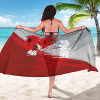 Poland Eagle and Winged Hussar Sarong Grunge Sporty Style
