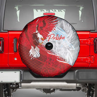 Poland Eagle and Winged Hussar Spare Tire Cover Grunge Sporty Style