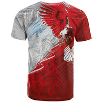 Poland Eagle and Winged Hussar T Shirt Grunge Sporty Style