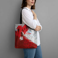Poland Eagle and Winged Hussar Tote Bag Grunge Sporty Style