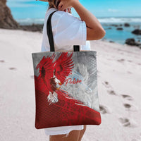 Poland Eagle and Winged Hussar Tote Bag Grunge Sporty Style