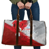 Poland Eagle and Winged Hussar Travel Bag Grunge Sporty Style