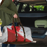 Poland Eagle and Winged Hussar Travel Bag Grunge Sporty Style