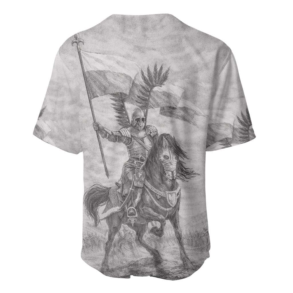 Polish-Lithuanian Commonwealth Baseball Jersey Winged Hussars-Vintage Style