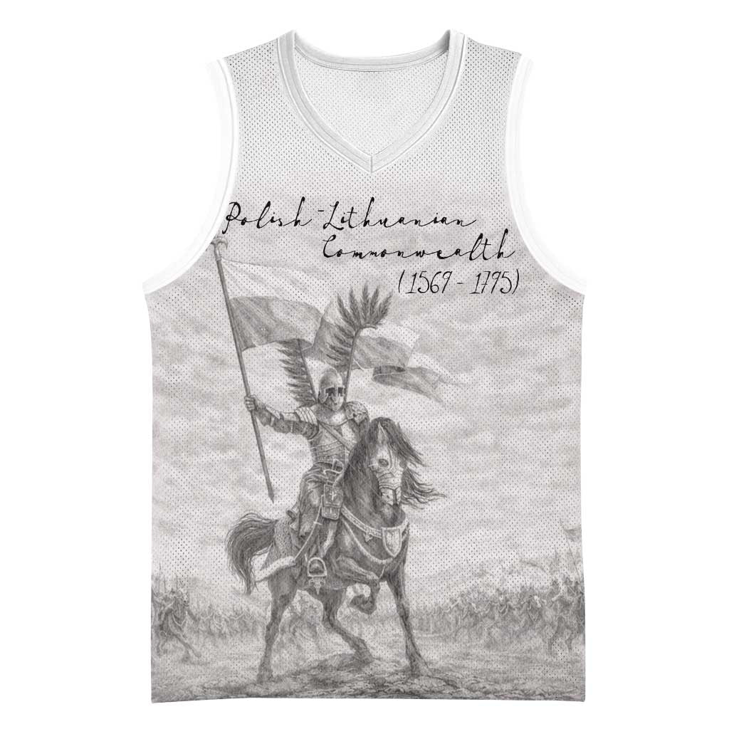 Polish-Lithuanian Commonwealth Basketball Jersey Winged Hussars-Vintage Style