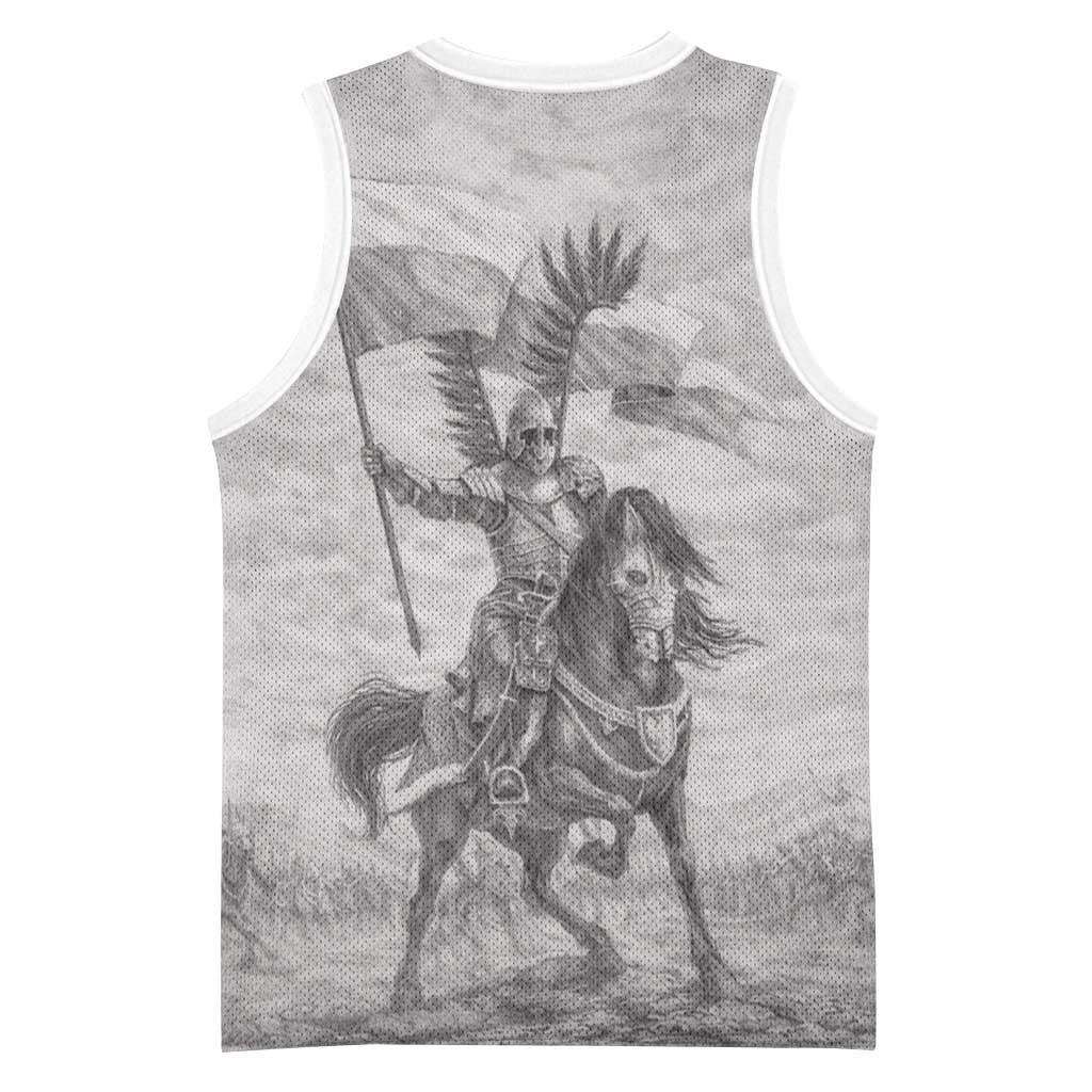 Polish-Lithuanian Commonwealth Basketball Jersey Winged Hussars-Vintage Style