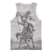 Polish-Lithuanian Commonwealth Basketball Jersey Winged Hussars-Vintage Style