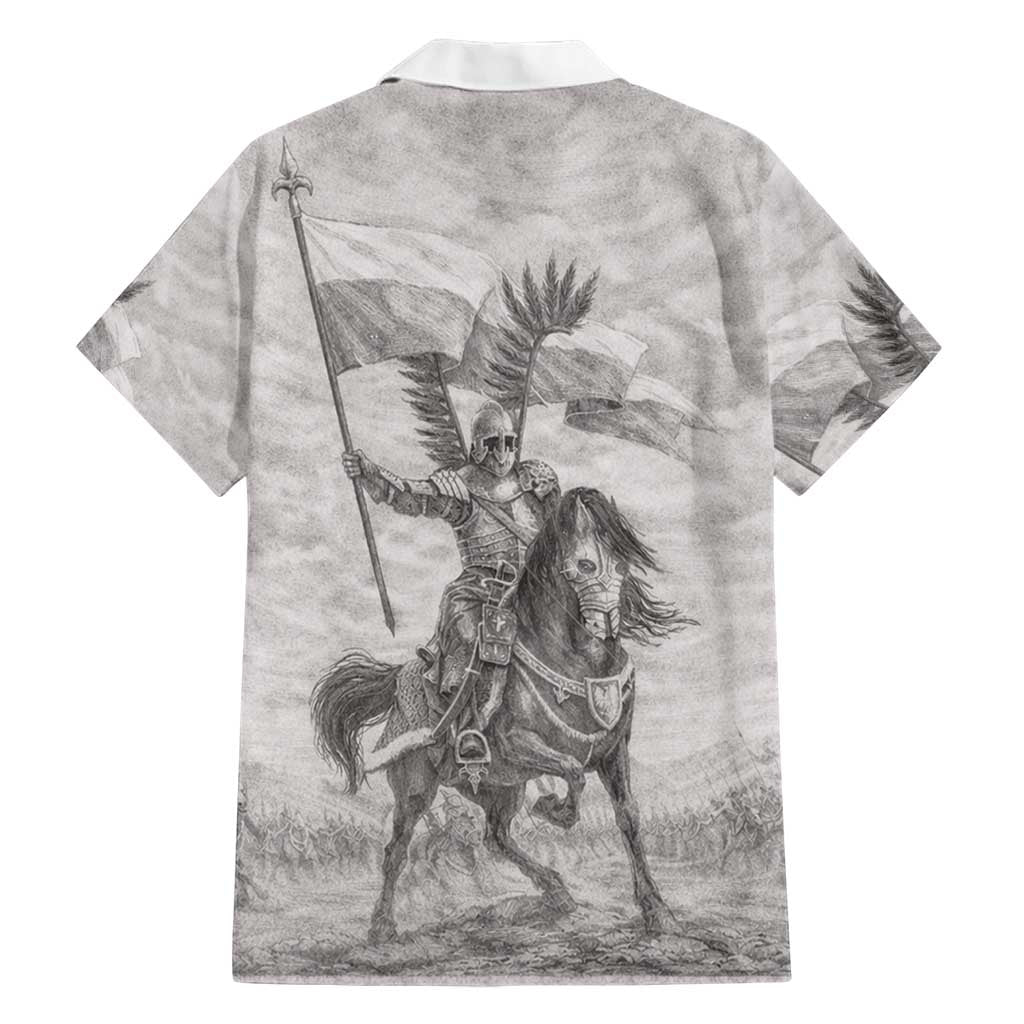 Polish-Lithuanian Commonwealth Hawaiian Shirt Winged Hussars-Vintage Style