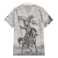 Polish-Lithuanian Commonwealth Hawaiian Shirt Winged Hussars-Vintage Style