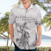 Polish-Lithuanian Commonwealth Hawaiian Shirt Winged Hussars-Vintage Style