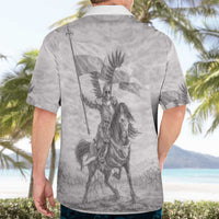 Polish-Lithuanian Commonwealth Hawaiian Shirt Winged Hussars-Vintage Style