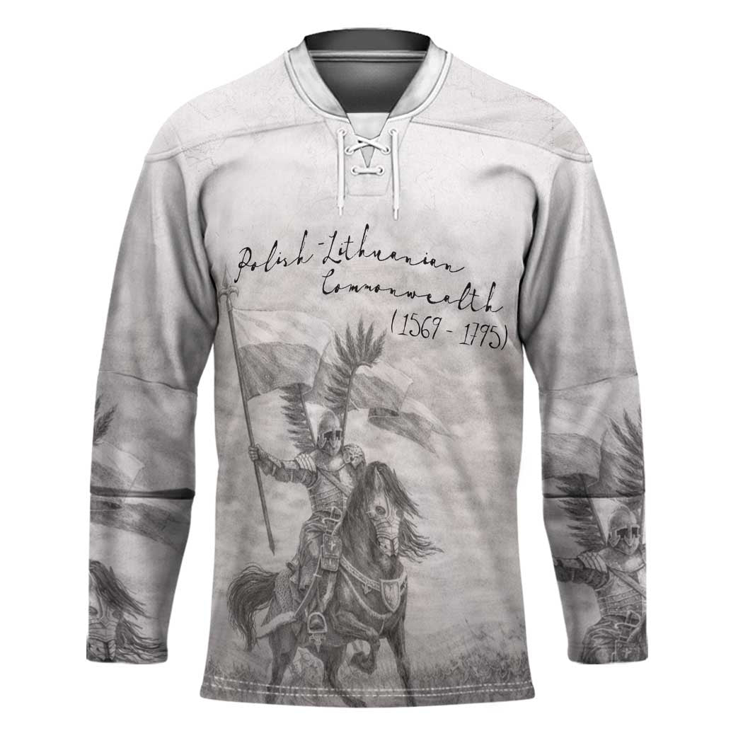 Polish-Lithuanian Commonwealth Hockey Jersey Winged Hussars-Vintage Style