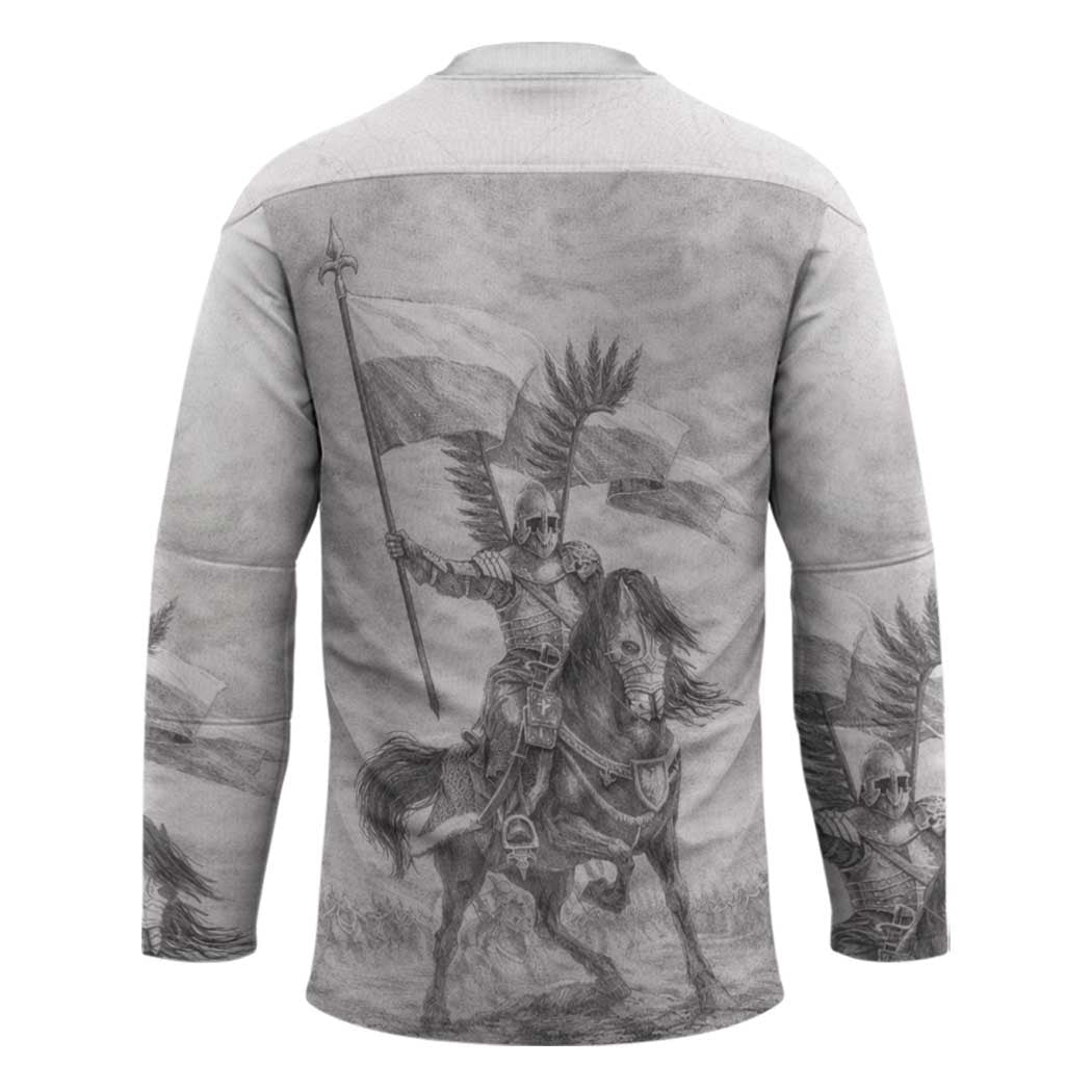Polish-Lithuanian Commonwealth Hockey Jersey Winged Hussars-Vintage Style
