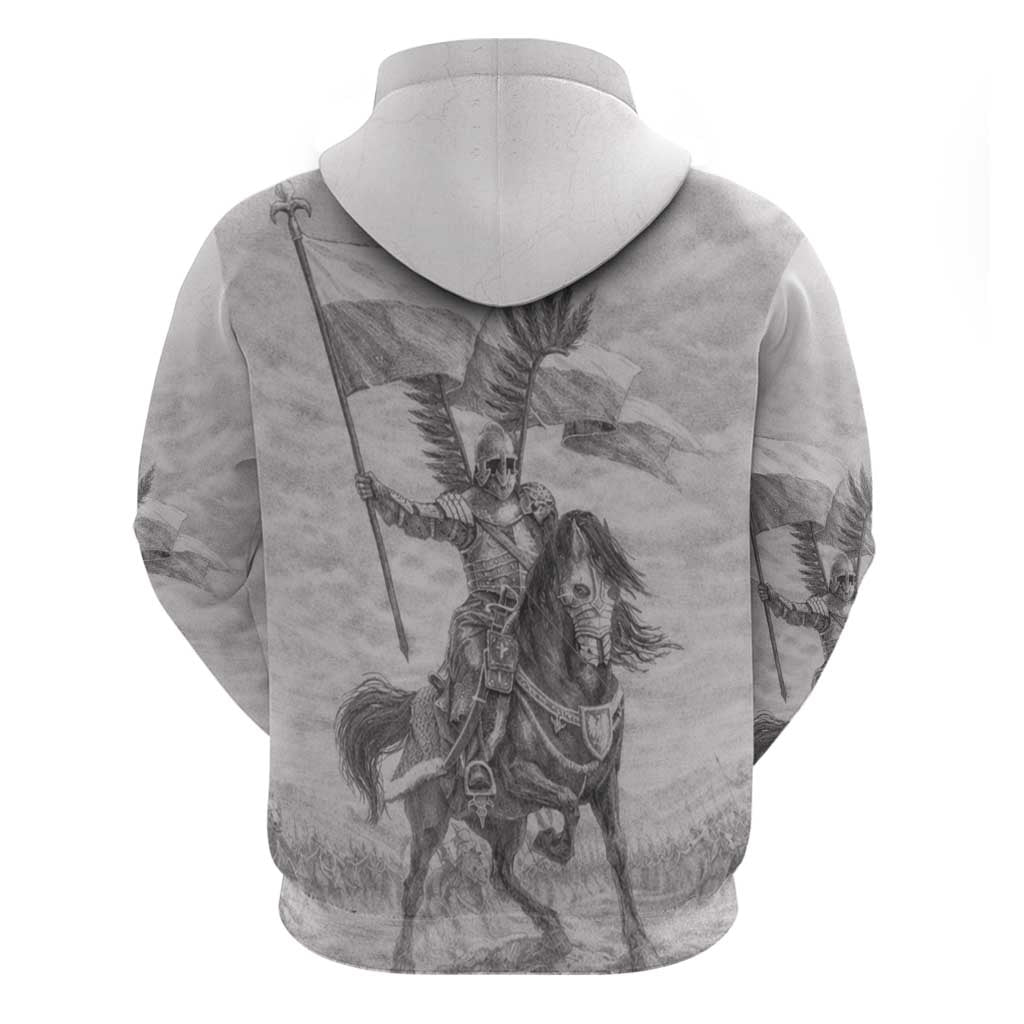 Polish-Lithuanian Commonwealth Hoodie Winged Hussars-Vintage Style